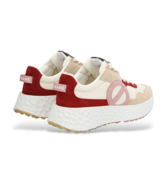 NO NAME Baskets en cuir Jogger W beige, marron