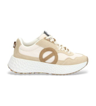 NO NAME Jogger W beige leather trainers