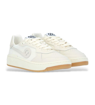 NO NAME Kelly leather trainers white