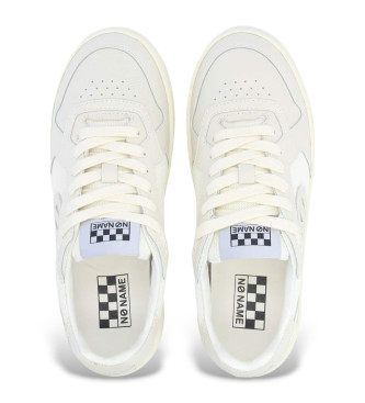 NO NAME Kelly leather trainers white