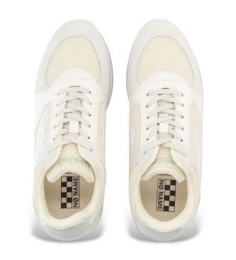 NO NAME Parko Jogger beige leren sportschoenen