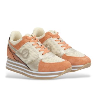NO NAME Parko Jogger orange leather trainers
