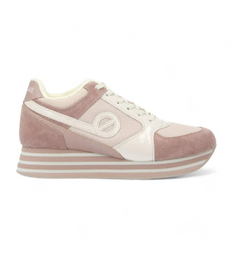 NO NAME Zapatillas de piel Parko Jogger rosa