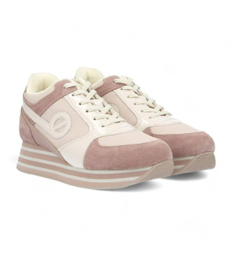 NO NAME Zapatillas de piel Parko Jogger rosa