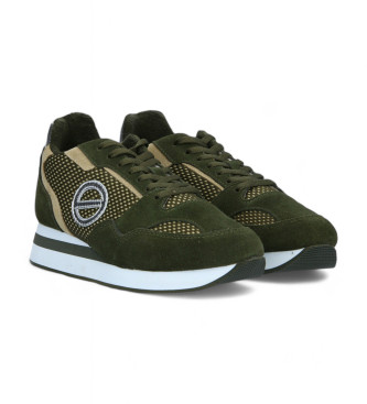 NO NAME Parko Runner Miki leren schoenen groen