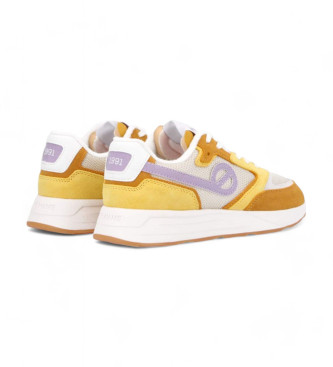 NO NAME Power Jogger Leather Sneakers yellow