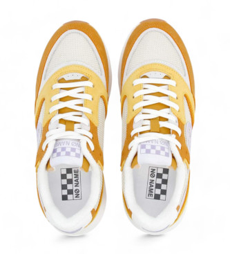 NO NAME Power Jogger Leather Sneakers yellow