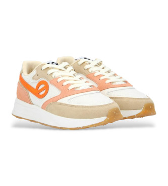 NO NAME Zapatillas de piel Power Jogger beige