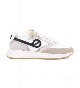 NO NAME Power Jogger Leder Turnschuhe wei