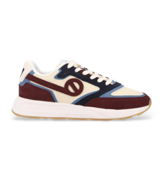 NO NAME Multicoloured Power Jogger leather trainers