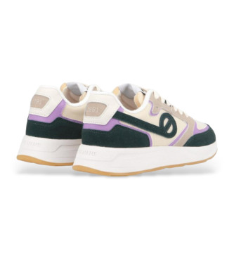 NO NAME Baskets en cuir Power Jogger multicolores