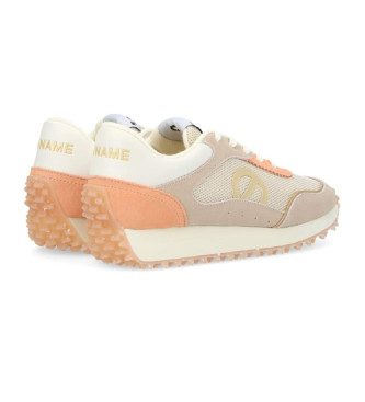 NO NAME Zapatillas de piel Punky Jogger en beige
