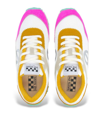 NO NAME Sneaker Punky Jogger in pelle multicolore