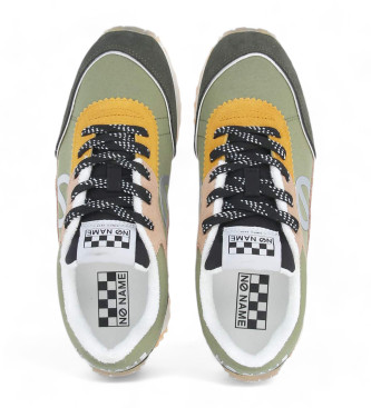 NO NAME Sneaker Punky Jogger in pelle multicolore