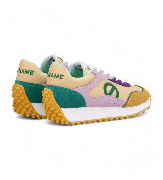 NO NAME Sneaker Punky in pelle multicolor