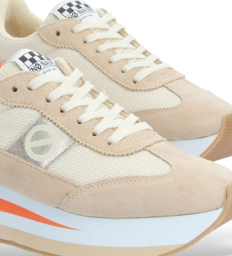 NO NAME Trningssko Flex M Jogger beige, orange 