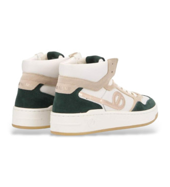 NO NAME Trainers Kelly Mid Soft wit, groen