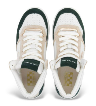 NO NAME Trainers Kelly Mid Soft wit, groen