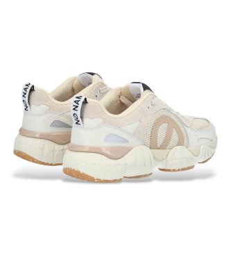 NO NAME Krazee Runner - Baskets en cuir - beige