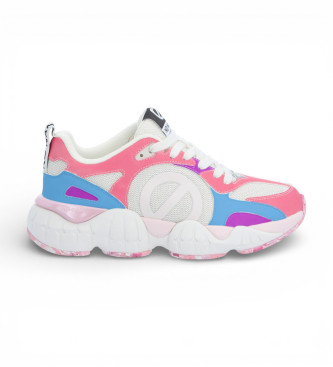 NO NAME Trainers Krazee Runner wit, roze