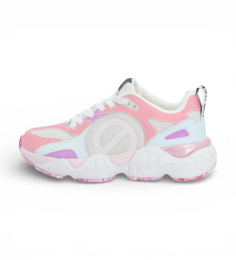 NO NAME Trainers Krazee Runner wit, roze