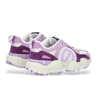 NO NAME Krazee Runner - Baskets en cuir lilas