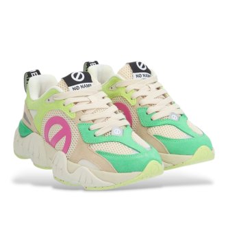 NO NAME Krazee Runner - Baskets en cuir multicolores