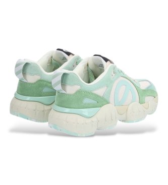 NO NAME Krazee Runner - Baskets en cuir vert
