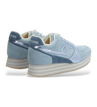 NO NAME Parko Jogger chaussures en cuir bleu