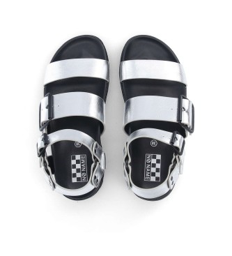 NO NAME Sandali Silver Design