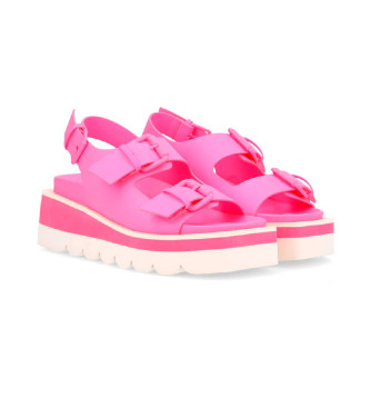 NO NAME July buckle sandals pink