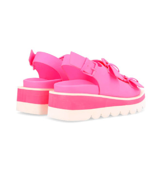 NO NAME July buckle sandals pink