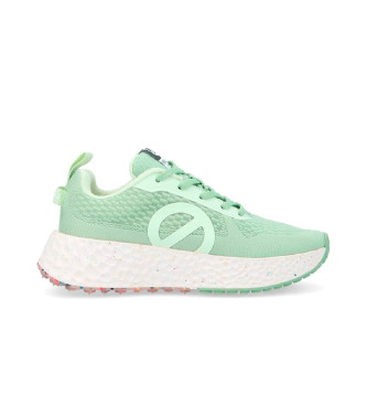 NO NAME Gerecyclede polyester schoenen Carter Fly green