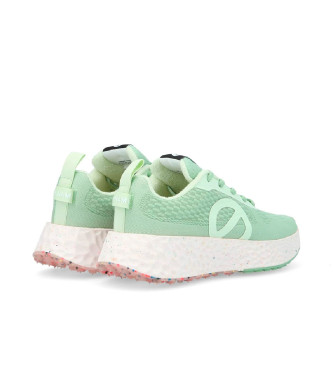 NO NAME Gerecyclede polyester schoenen Carter Fly green