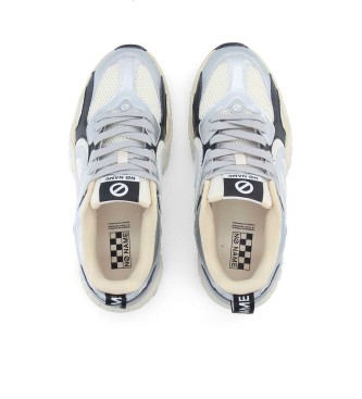 NO NAME Krazee Runner - Baskets en cuir argent�