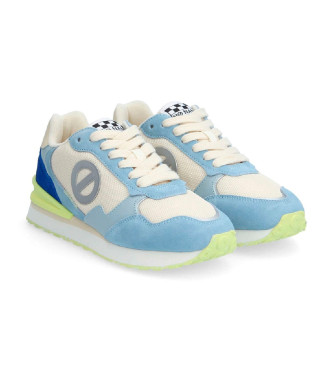 NO NAME Zapatillas de Piel Tova Runner azul