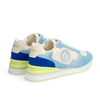 NO NAME Zapatillas de Piel Tova Runner azul