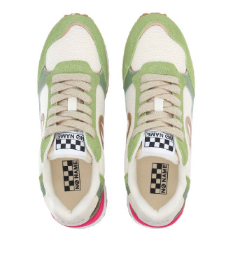 NO NAME Zapatillas de Piel Tova Runner verde