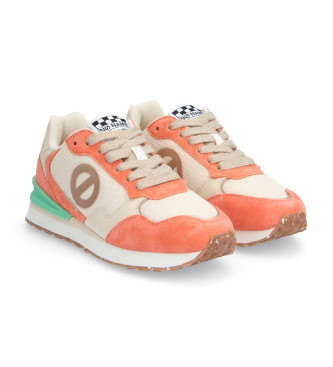 NO NAME Zapatillas de Piel Tova Runner naranja