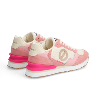 NO NAME Zapatillas de Piel Tova Runner rosa