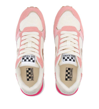 NO NAME Zapatillas de Piel Tova Runner rosa