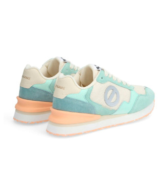 NO NAME Zapatillas de Piel Tova Runner verde