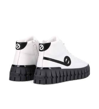 NO NAME Zapatillas de piel Play Mid de caña alta blanco
