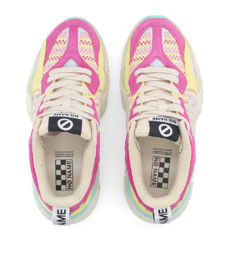 NO NAME Zapatillas de Piel Krazee Runner rosa