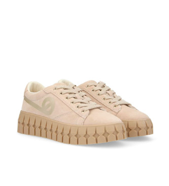 NO NAME Sneaker Play in pelle beige stile vintage