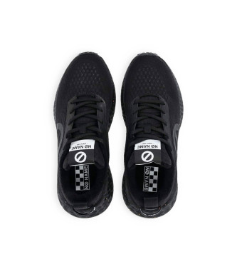 NO NAME Baskets Carter FlyFabriques en maille recycle et logo XXL noir