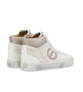 NO NAME Zapatillas deportivas Strike altas beige