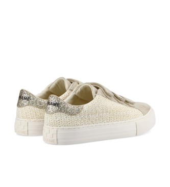 NO NAME Arcade Straps beige trainers
