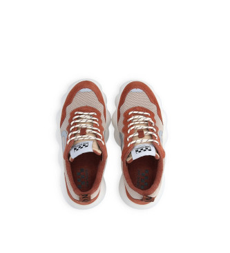 NO NAME Gong Runner Schnrschuhe mit ultraleichter Sohle orange