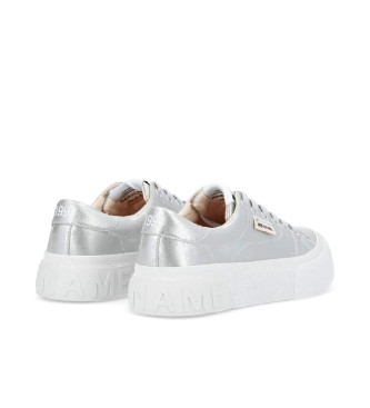 NO NAME Reset Sneaker mit metallischem Obermaterial und leichter silberner Sohle